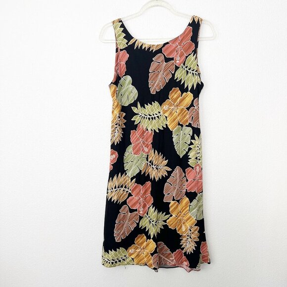 Nani Hawaii Womens Medium Hibiscus Floral Viscose Aloha Dress - Picture 2 of 4
